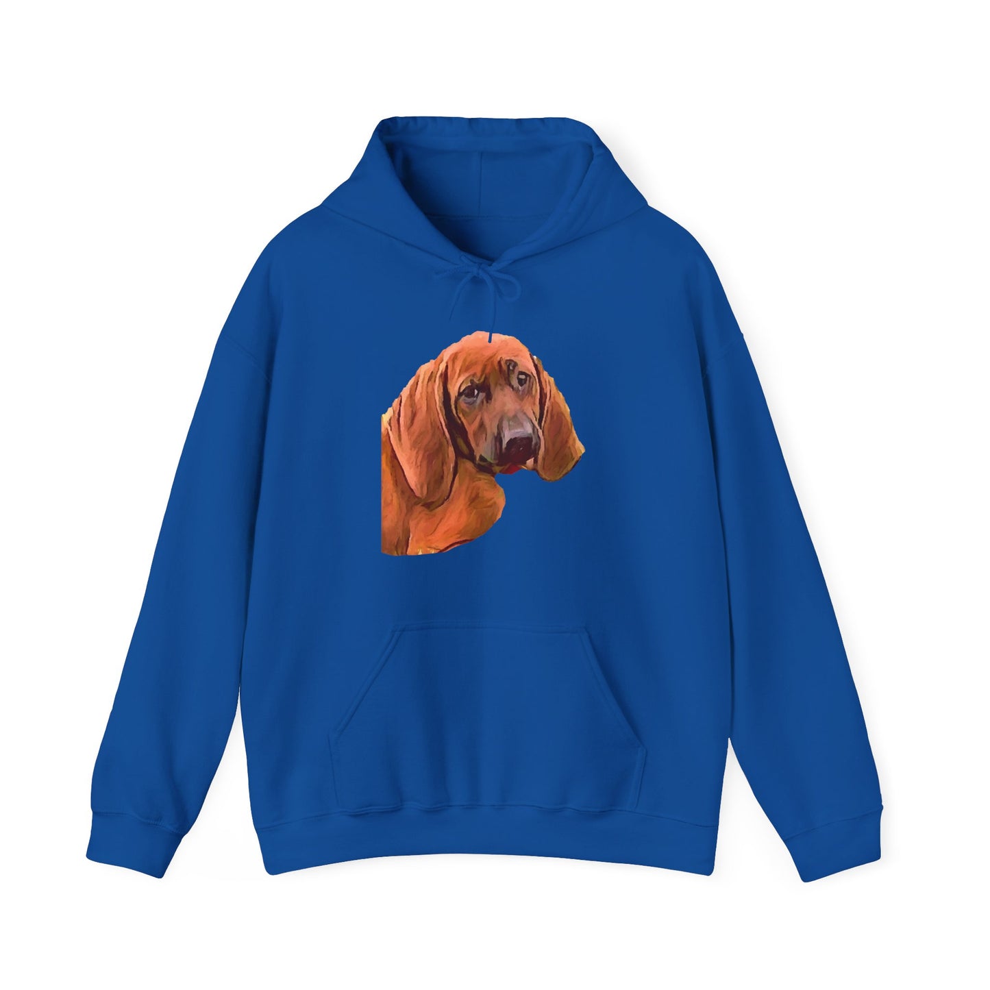 Redbone Coonhound Unisex 50/50 Hoodie