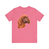 Redbone Coonhound Unisex Jersey Short Sleeve Tee