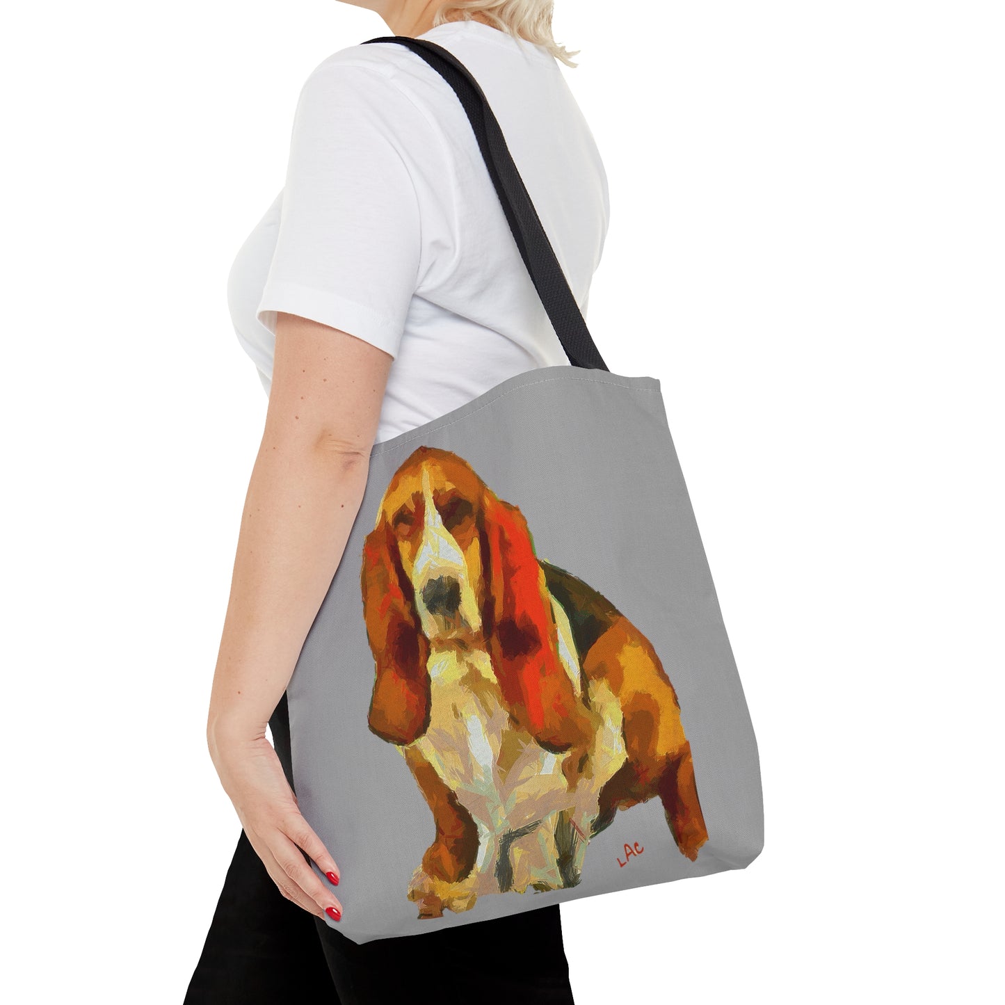 Basset Hound 'Lautrec' Tote Bag
