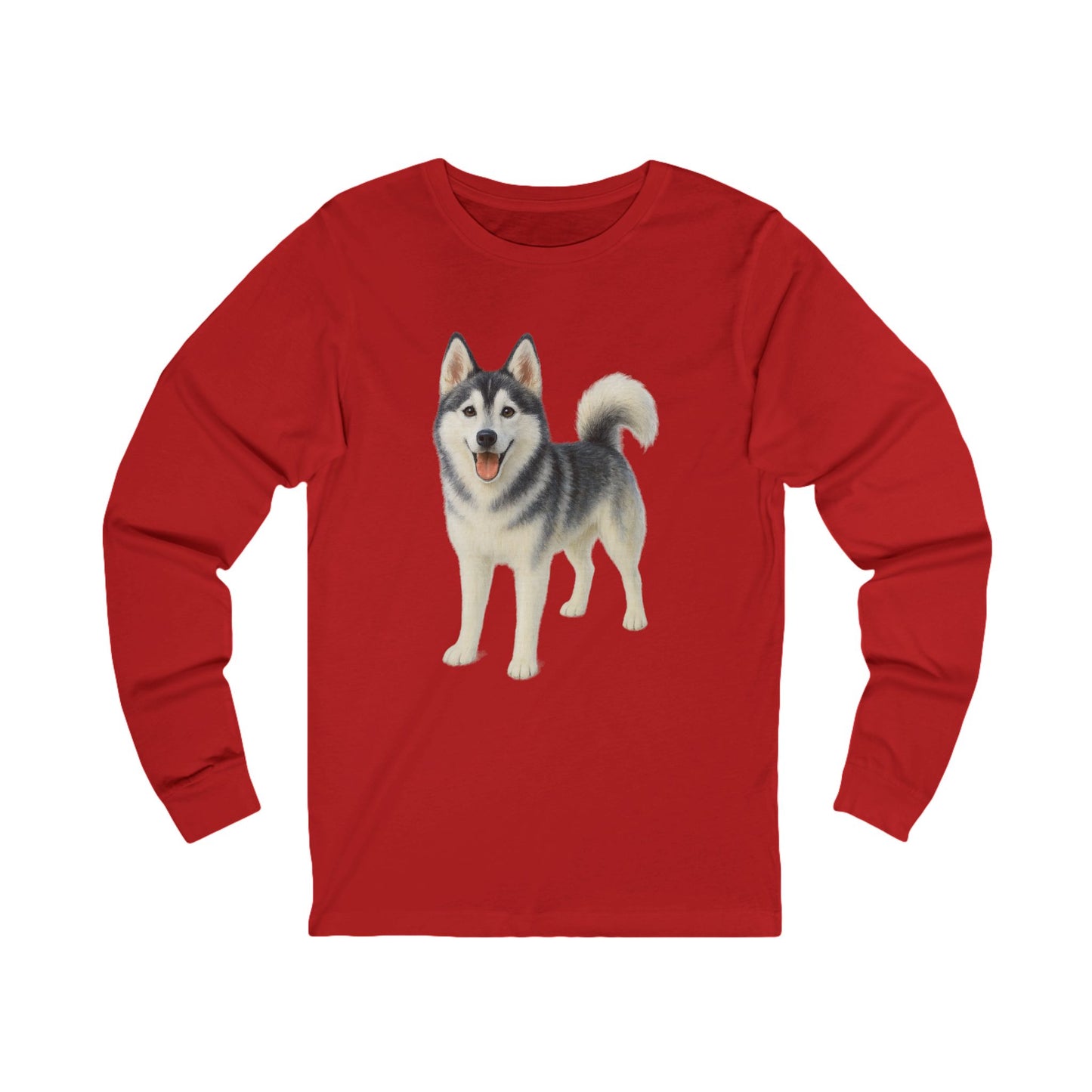 Alaskan Klee Kai - Unisex Jersey Long Sleeve Tee