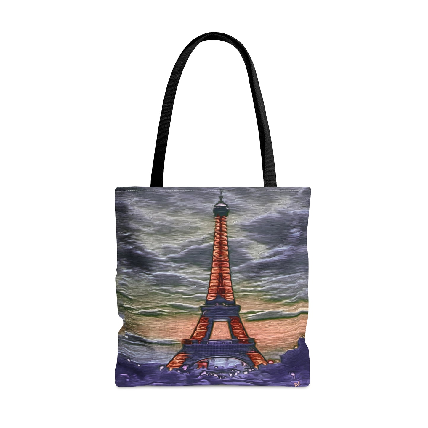 'Eiffel Tower Sunset' - Tote Bag