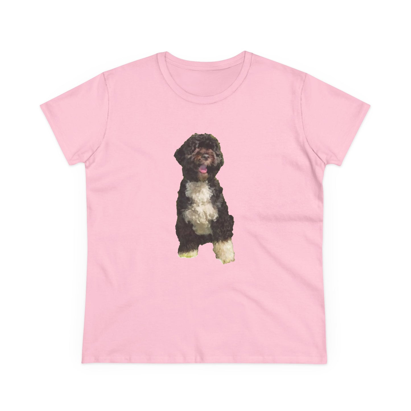 Portuguese Water Dog 'Loco' Women's Midweight Cotton Tee