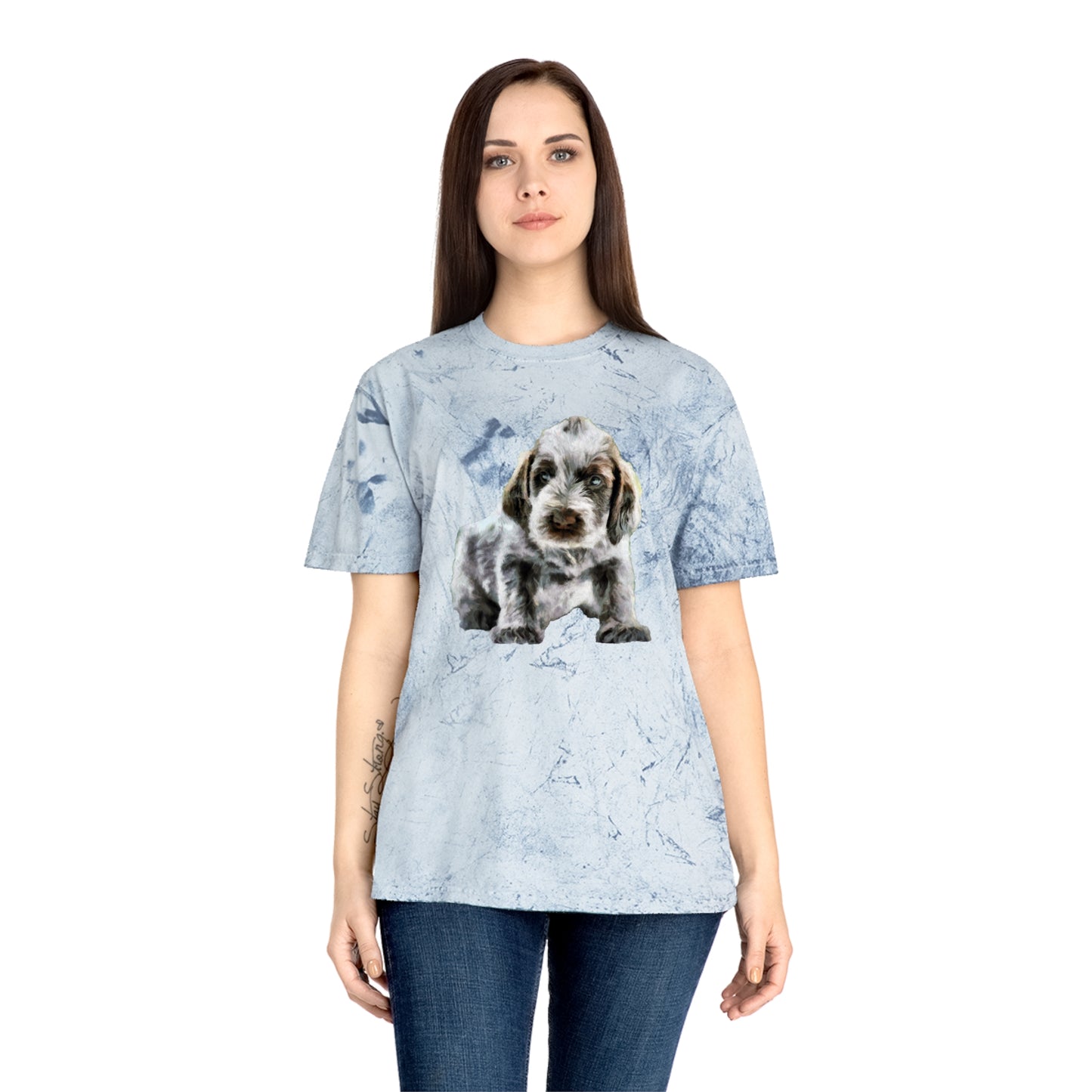 Spinone Italiano Unisex Cotton Color Blast T-Shirt