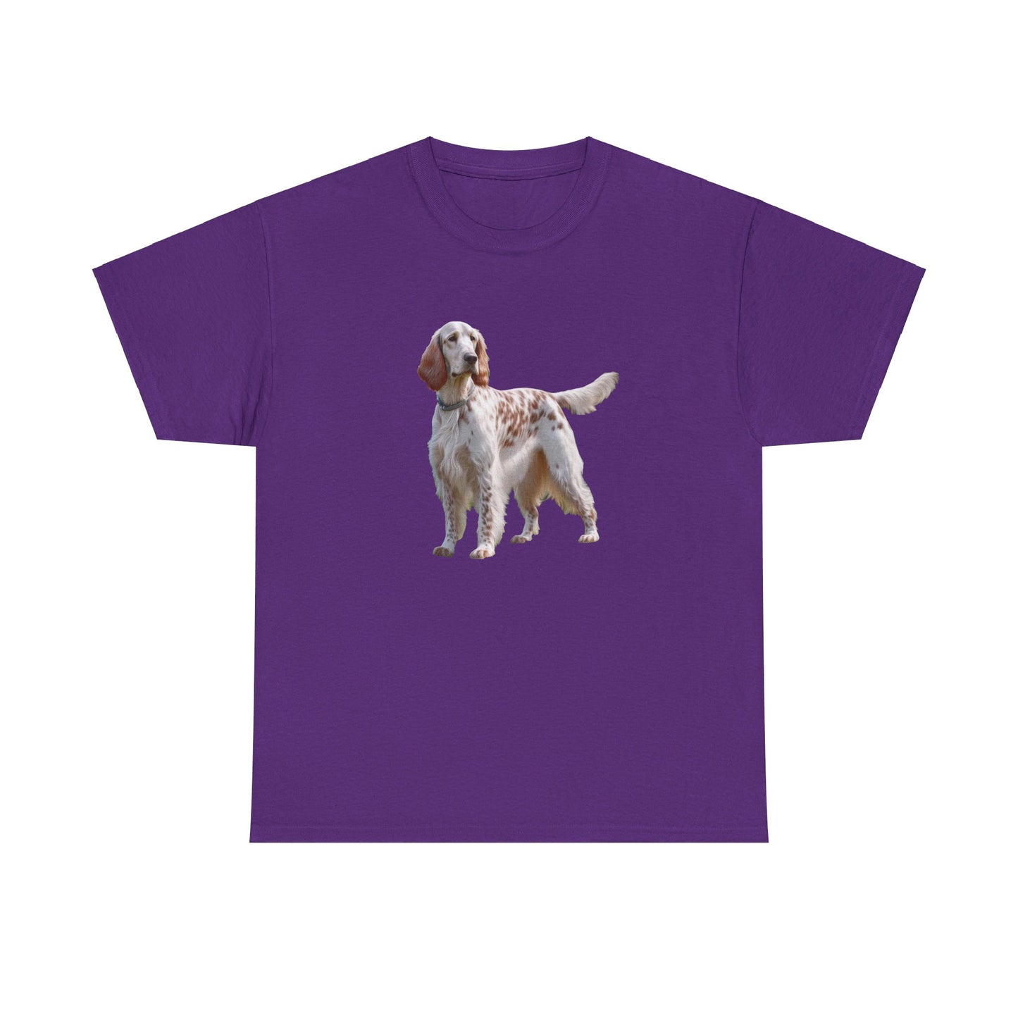 English Setter No 4 - Unisex Heavy Cotton Tee