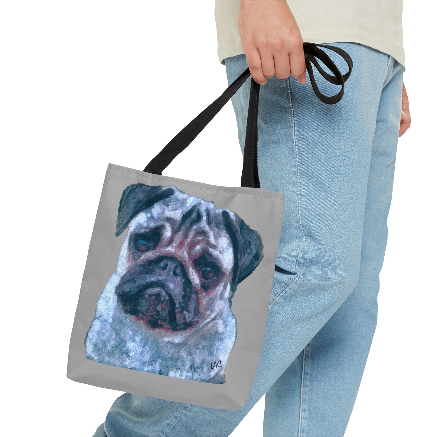 Pug 'Pompey' Tote Bag