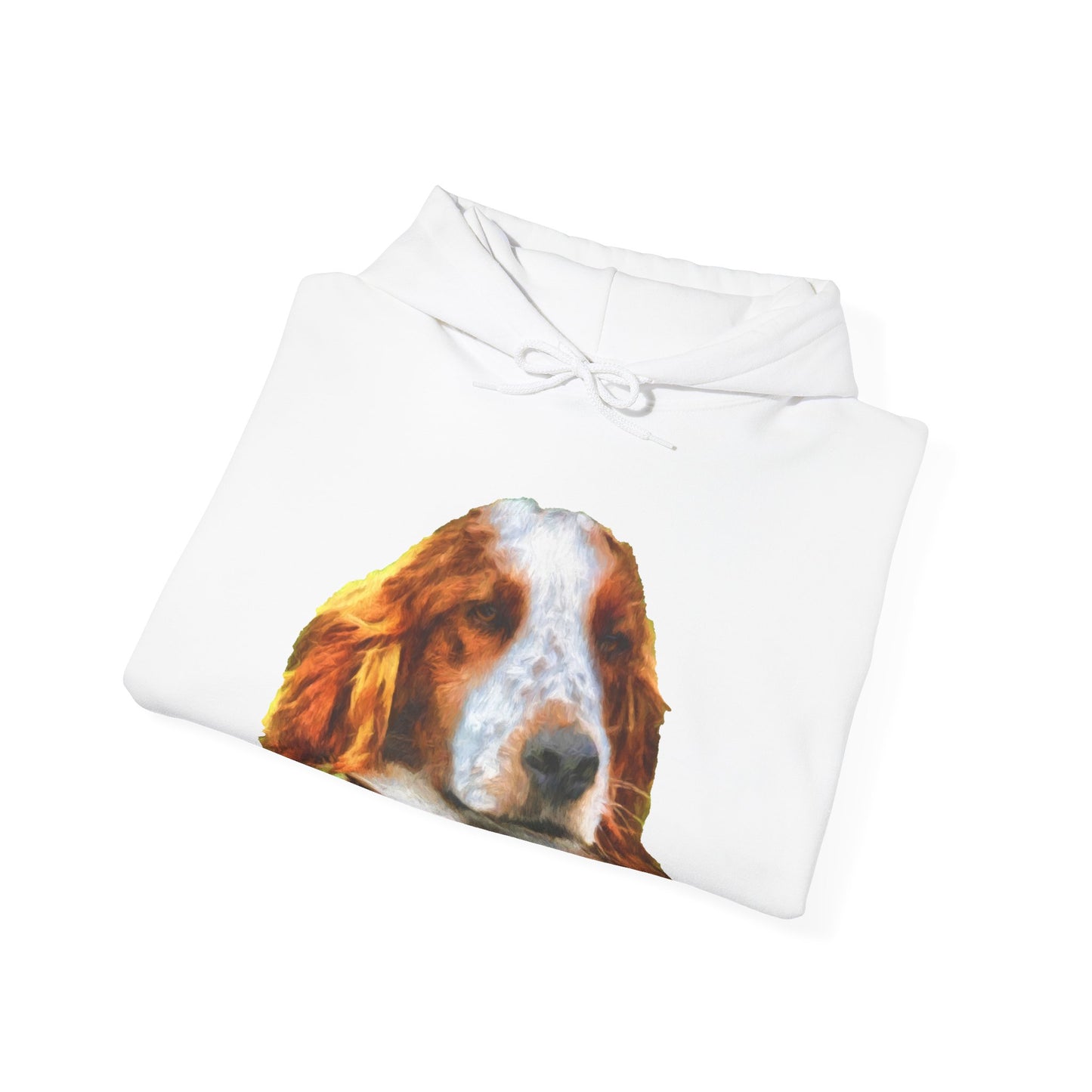 Irish Red & White Setter - Unisex 50/50 Hoodie