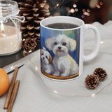 Maltese Puppies   -  Ceramic Mug 11oz