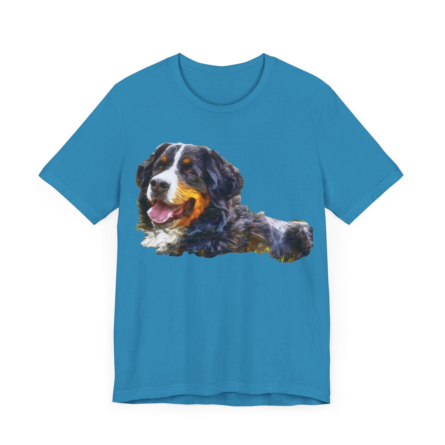 Bernese Mountain Dog Unisex Jersey Short Sleeve Tee