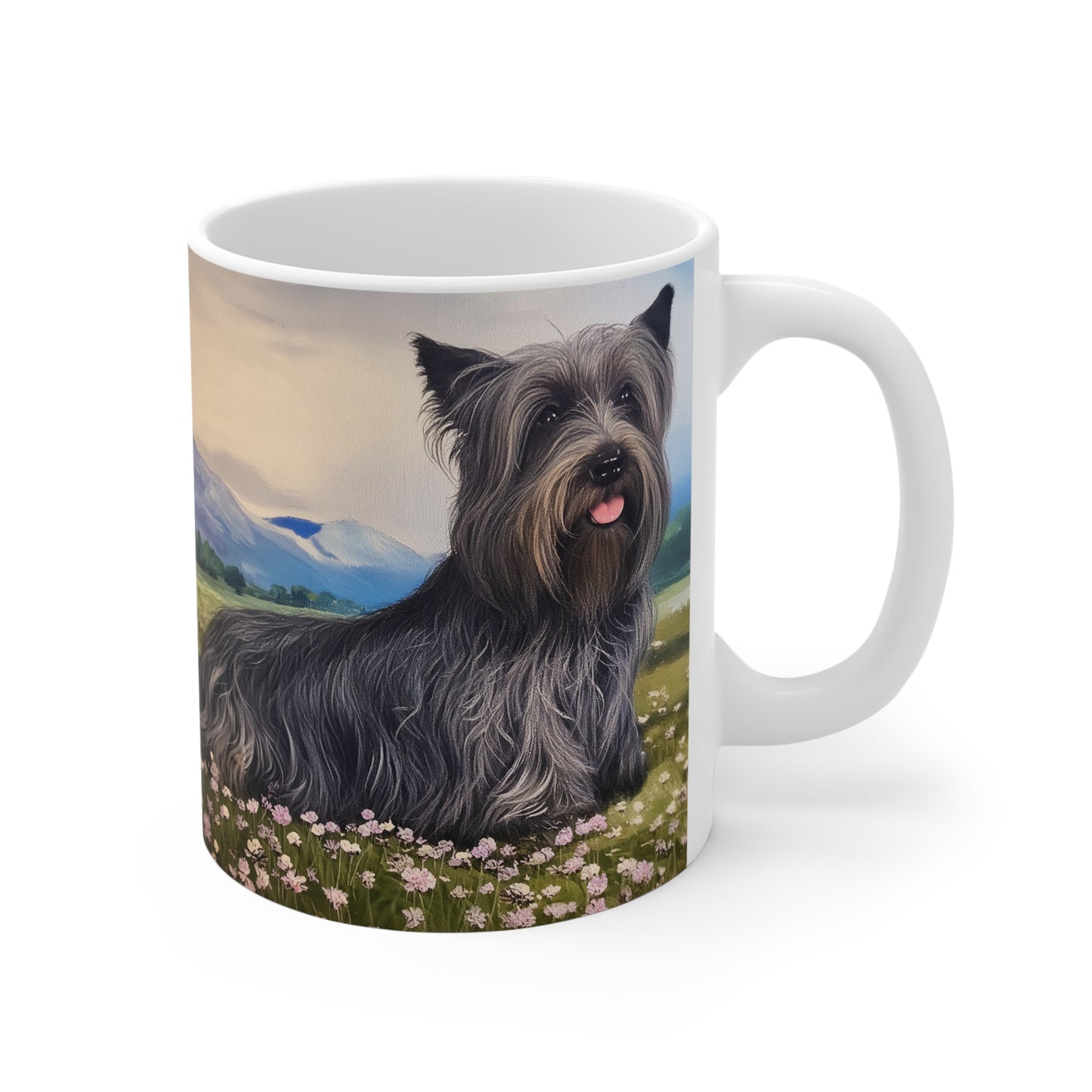 Skye Terrier Ceramic Mug 11oz