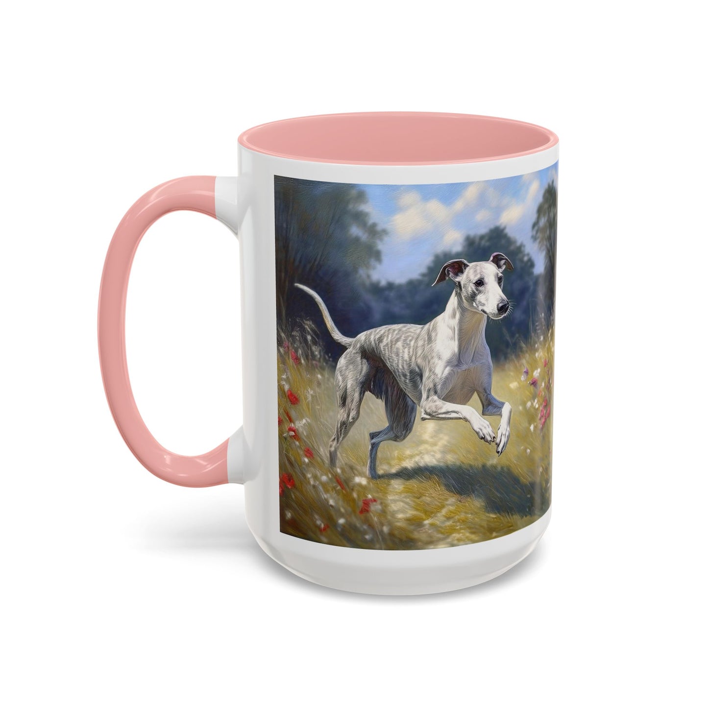 Whippet -- Accent Coffee Mug (11, 15oz)