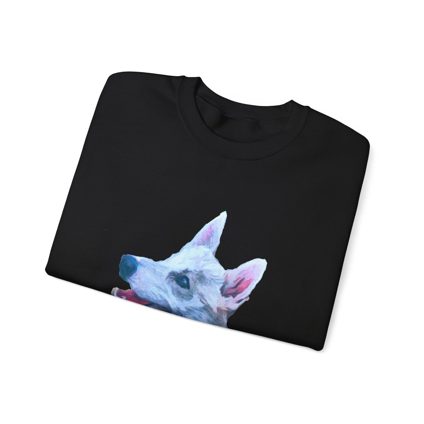 Norwegian Buhund Unisex 50/50 Crewneck Sweatshirt