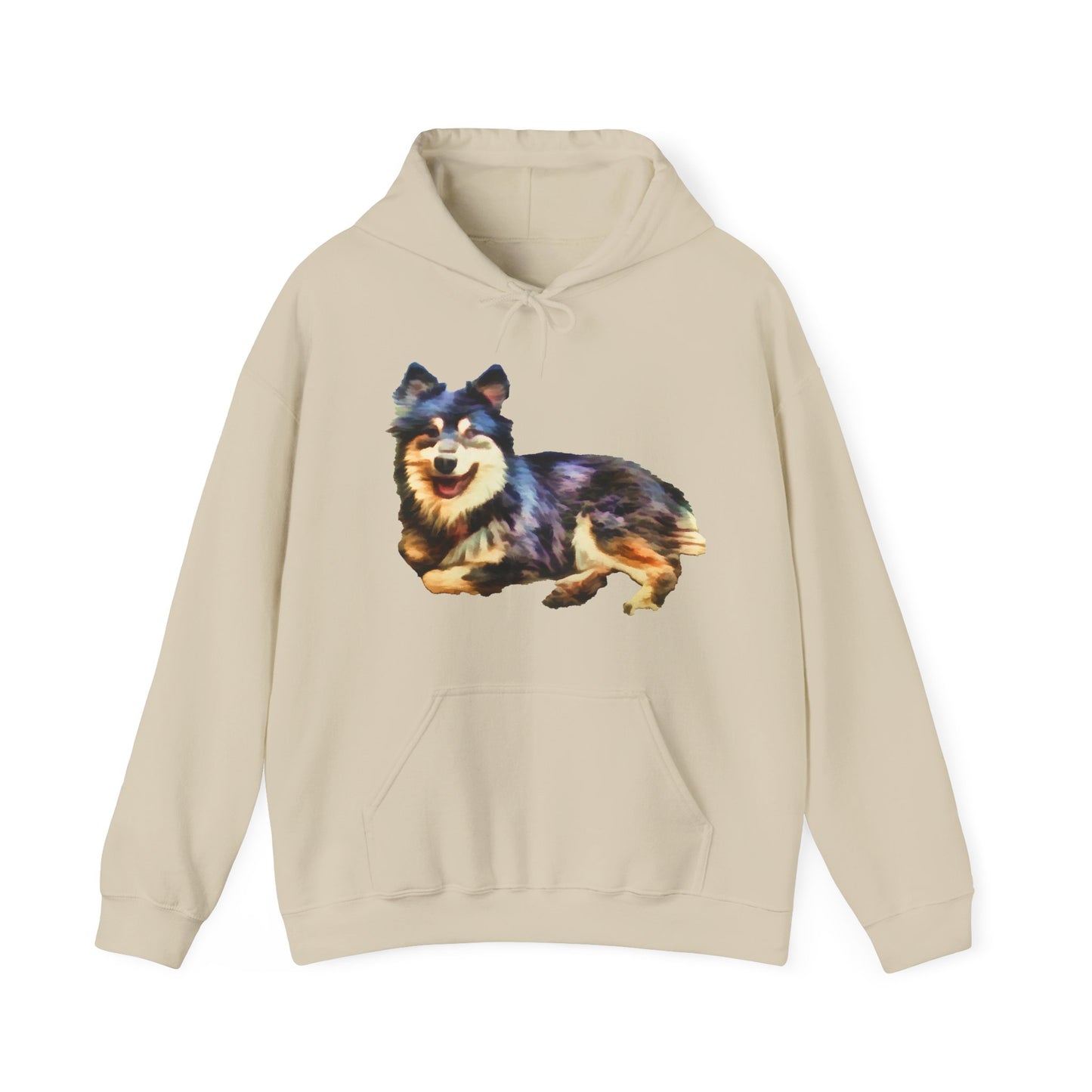 Finnish Lapphund Unisex 50/50 Hooded Sweatshirt