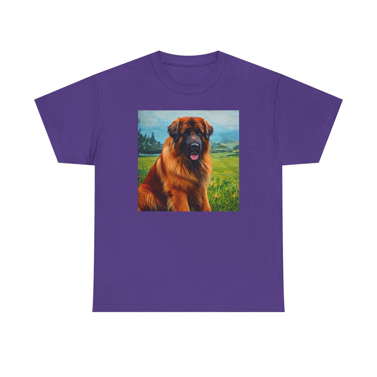 Leonberger Dog Lover Unisex Heavy Cotton Tee - Perfect for Pet Enthusiasts