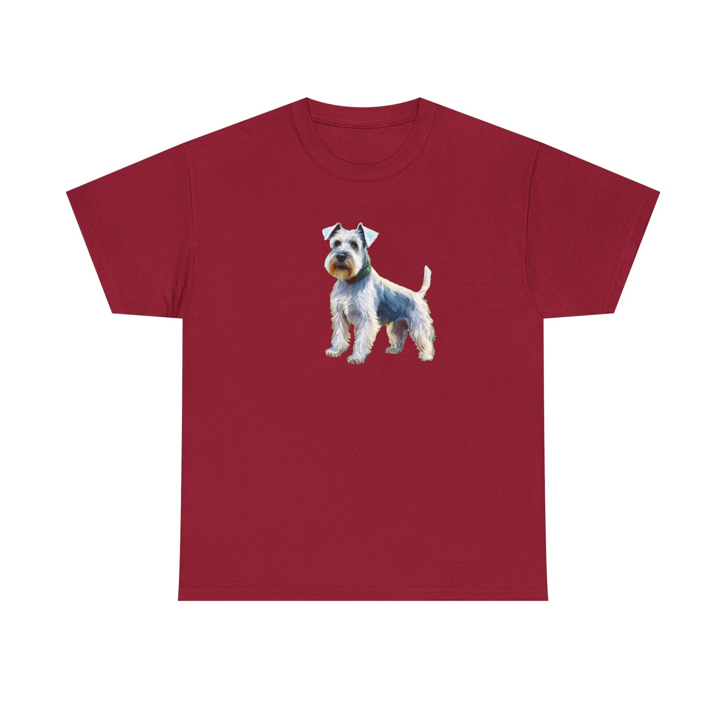 White Schnazer Unisex Heavy Cotton Tee