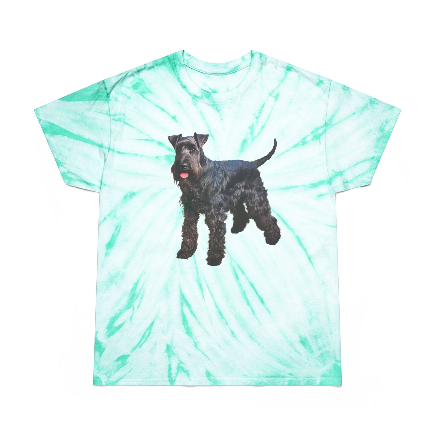 Kerry Blue Terrier Tie-Dye Tee, Cyclone