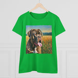 Neopolitan Mastiff Women's Midweight Cotton Tee
