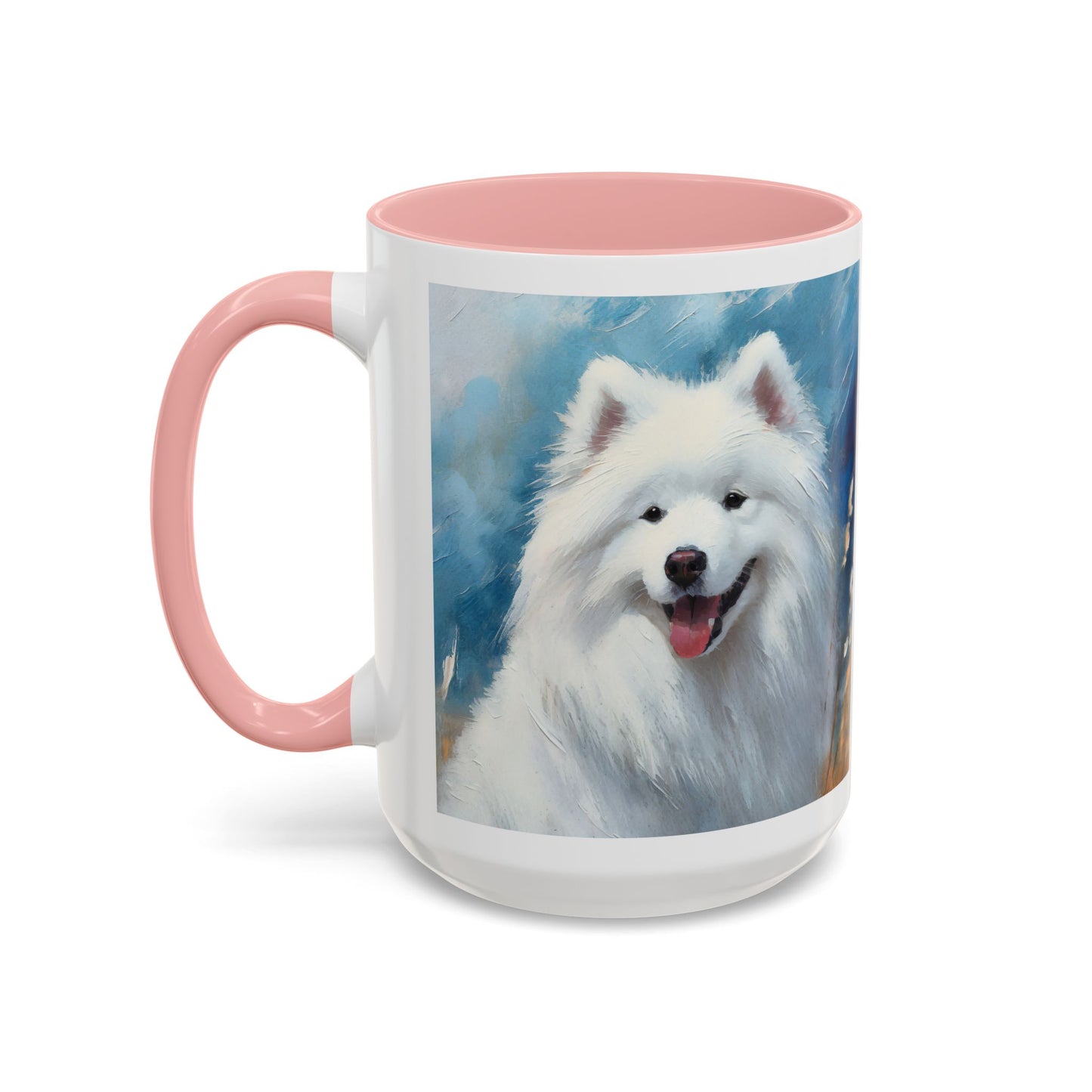 Samoyed Ceramic Accent Mug - 2 Sizes