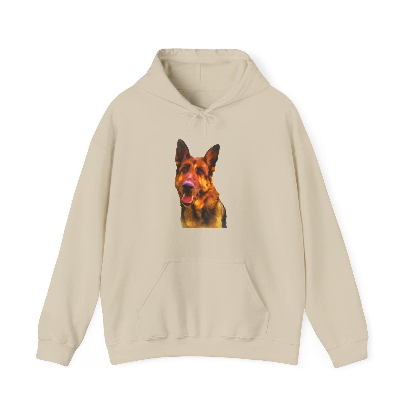 German Shepherd 'Bayli' Unisex 50/50 Hoodie