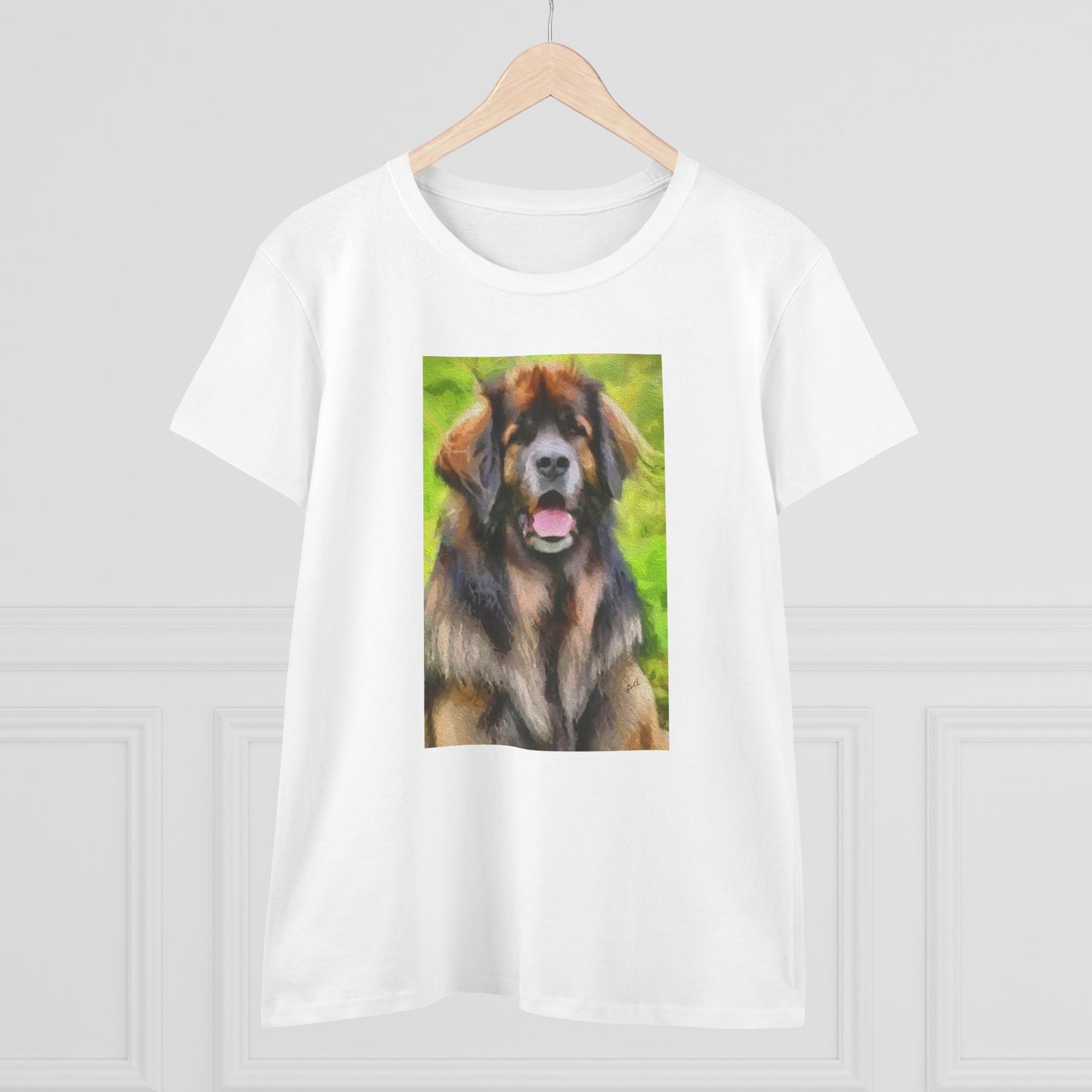 Leonberger Women's Midweight Cotton Tee