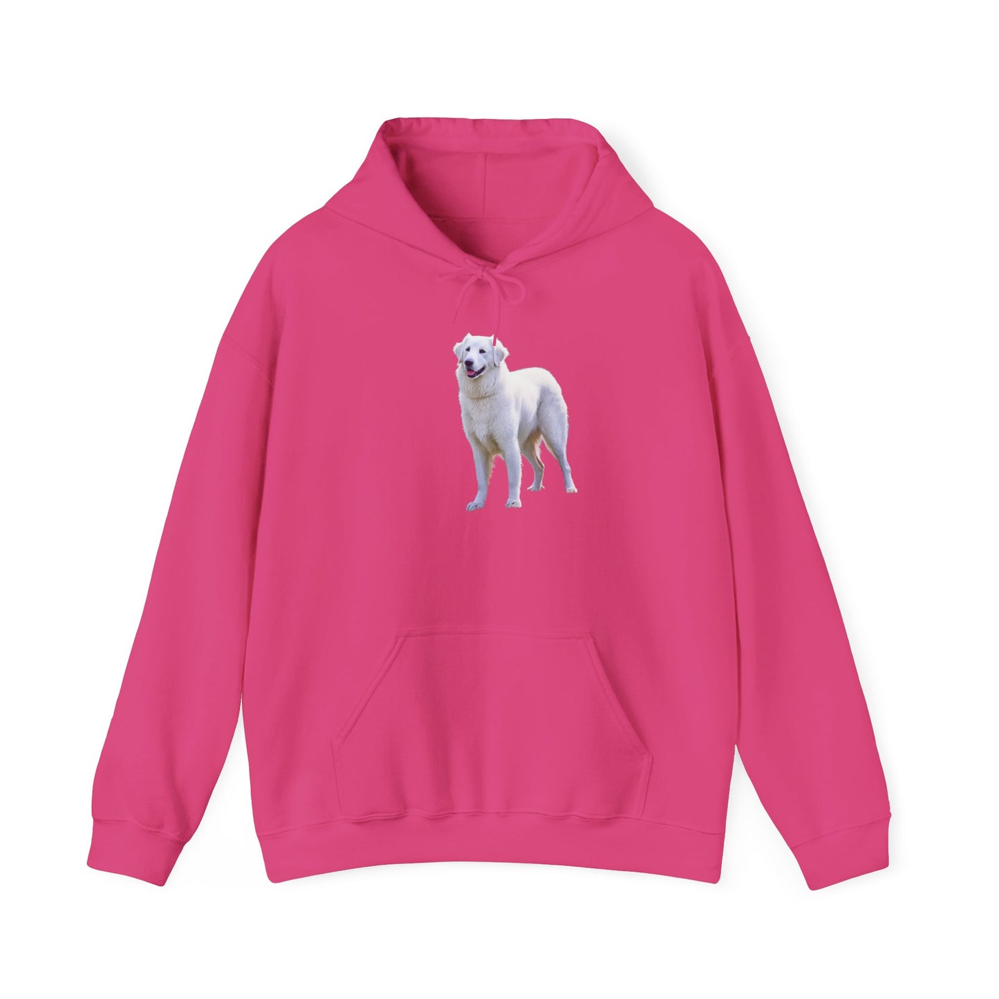 Hungarian Kuvasz Unisex 50/50 Hooded Sweatshirt