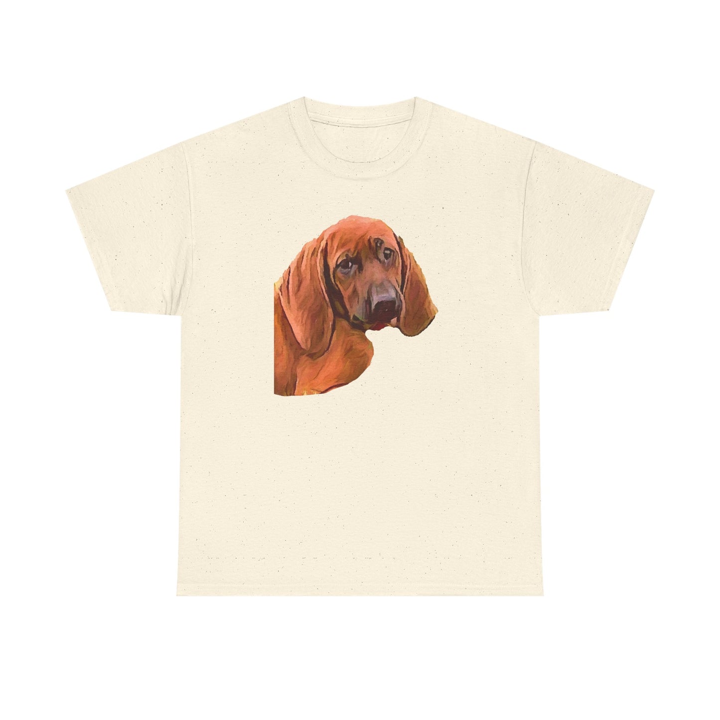 Redbone Coonhound Unisex Heavy Cotton Tee
