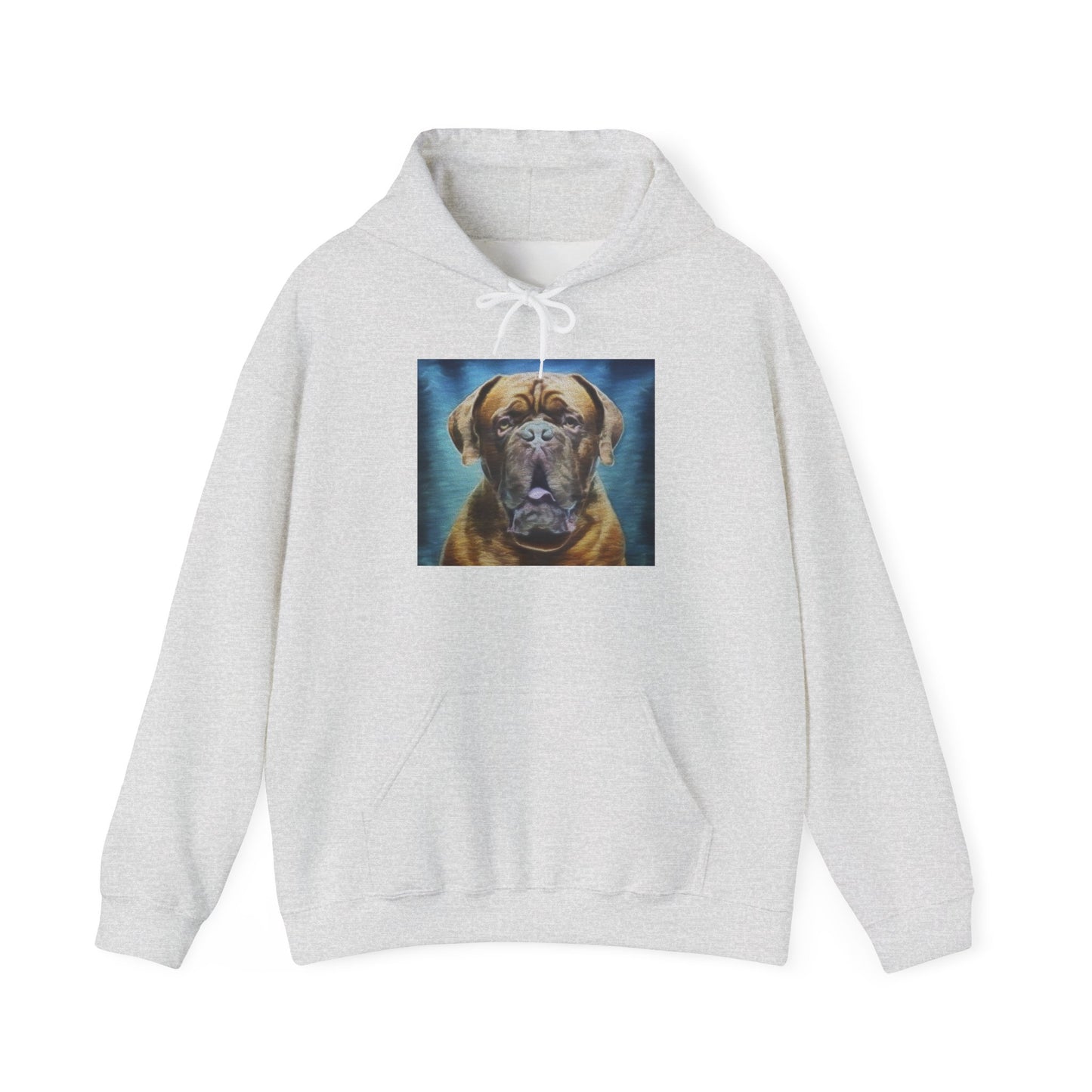Dogue de Bordeaux Unisex 50/50 Hooded Sweatshirt