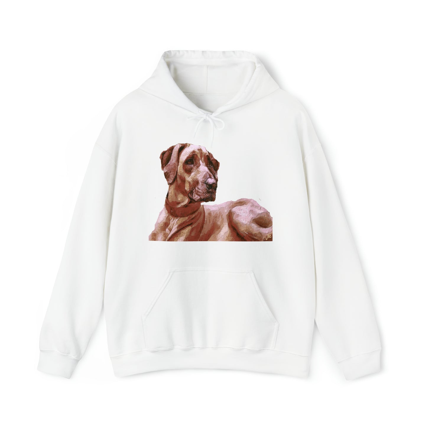 Rhodesian Ridgeback 'Thor' Unisex 50/50 Hoodie