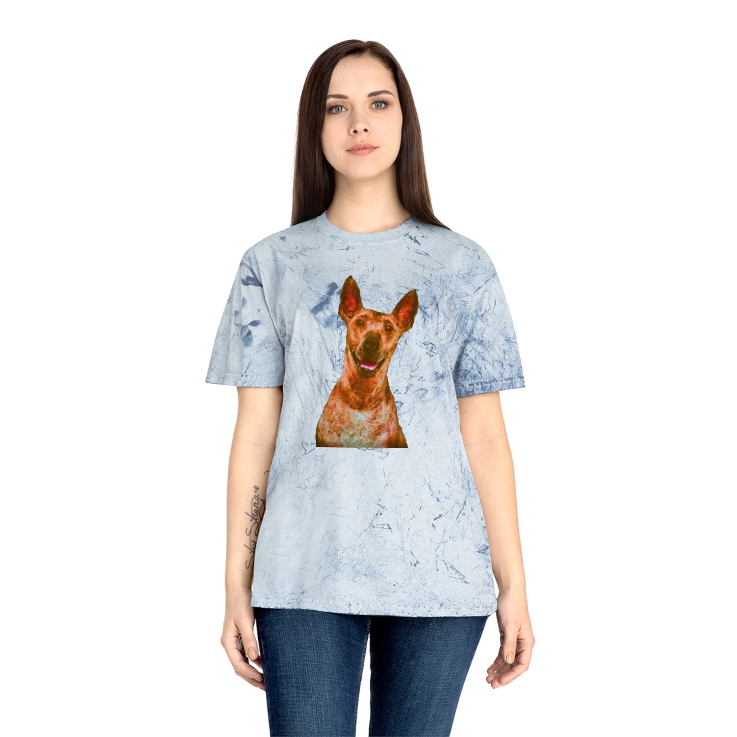Peruvian Inca Orchid Unisex Cotton Color Blast T-Shirt