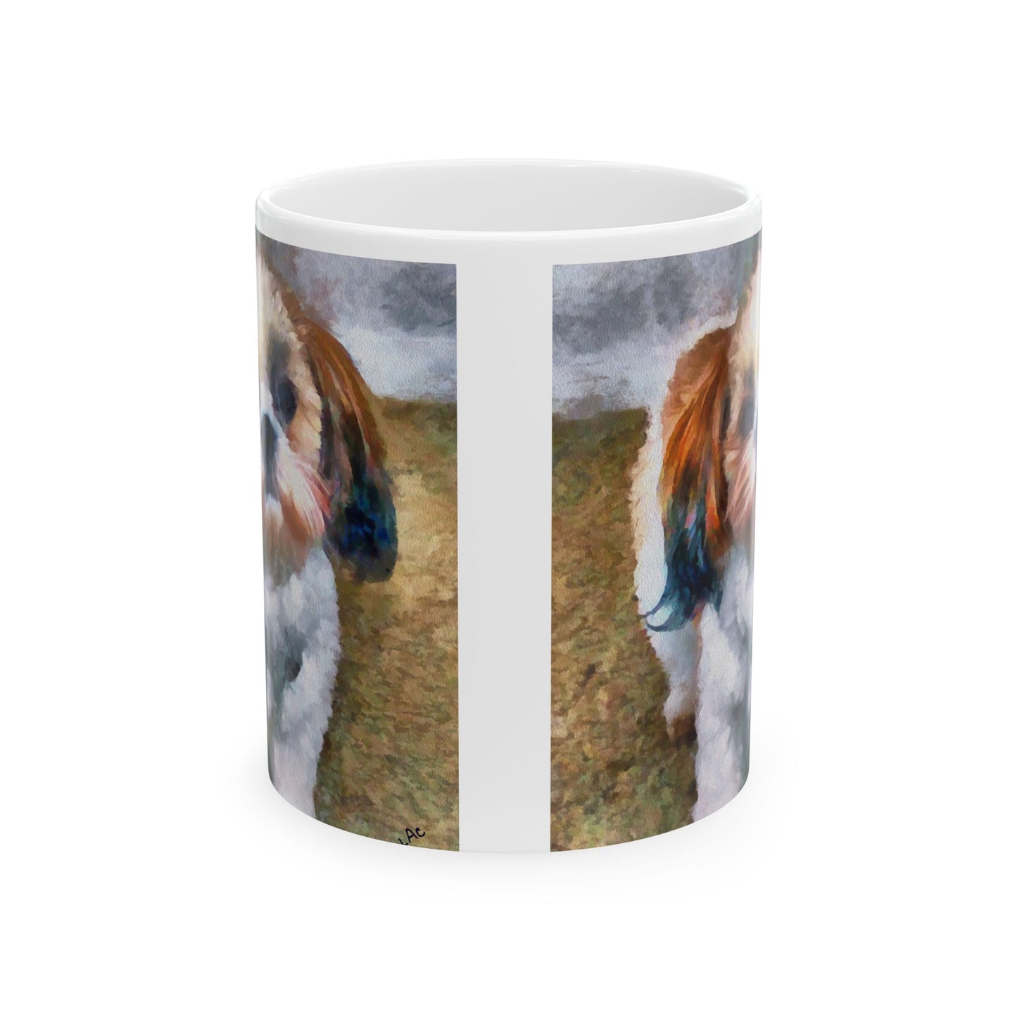 Shih-Tzu Ceramic Mug , 2 Sizes