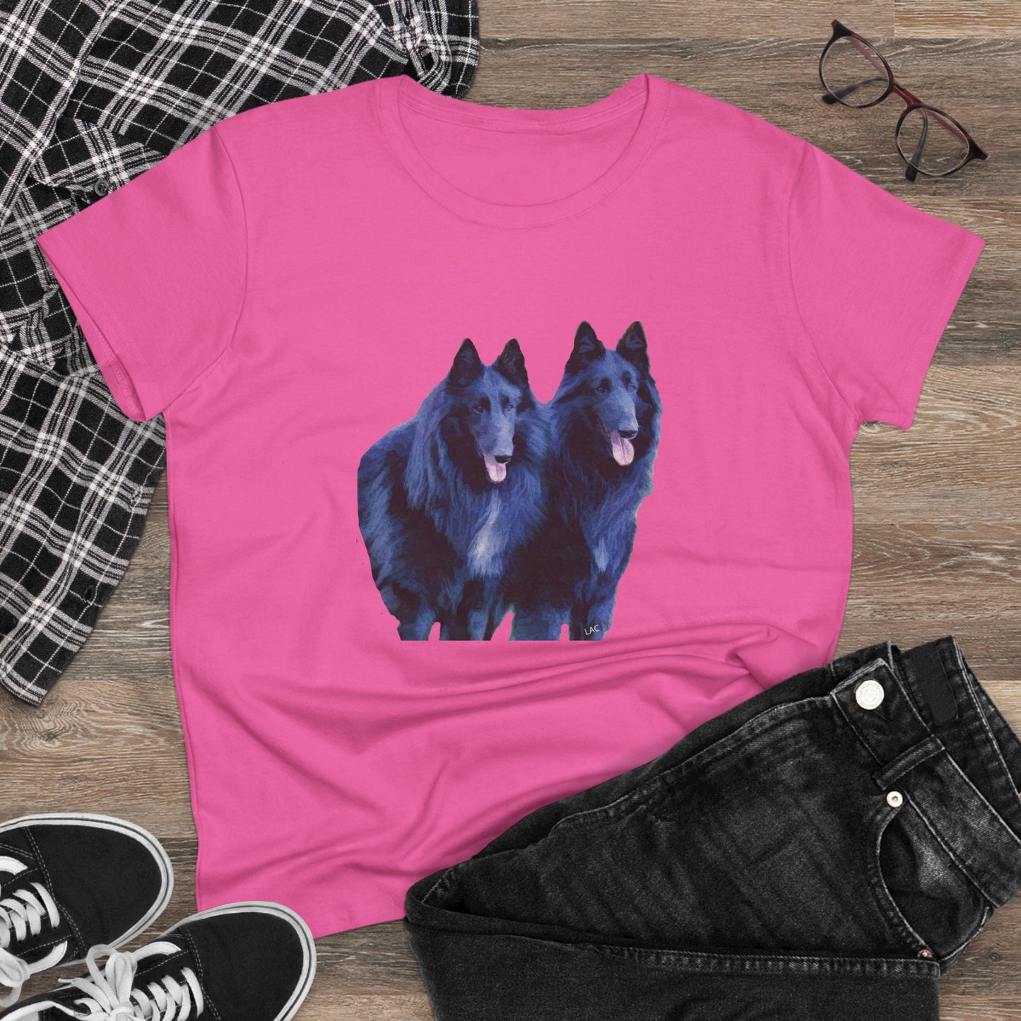 Belgian Shepherds Women's Midweight Cotton Tee - Style Meets Comfort