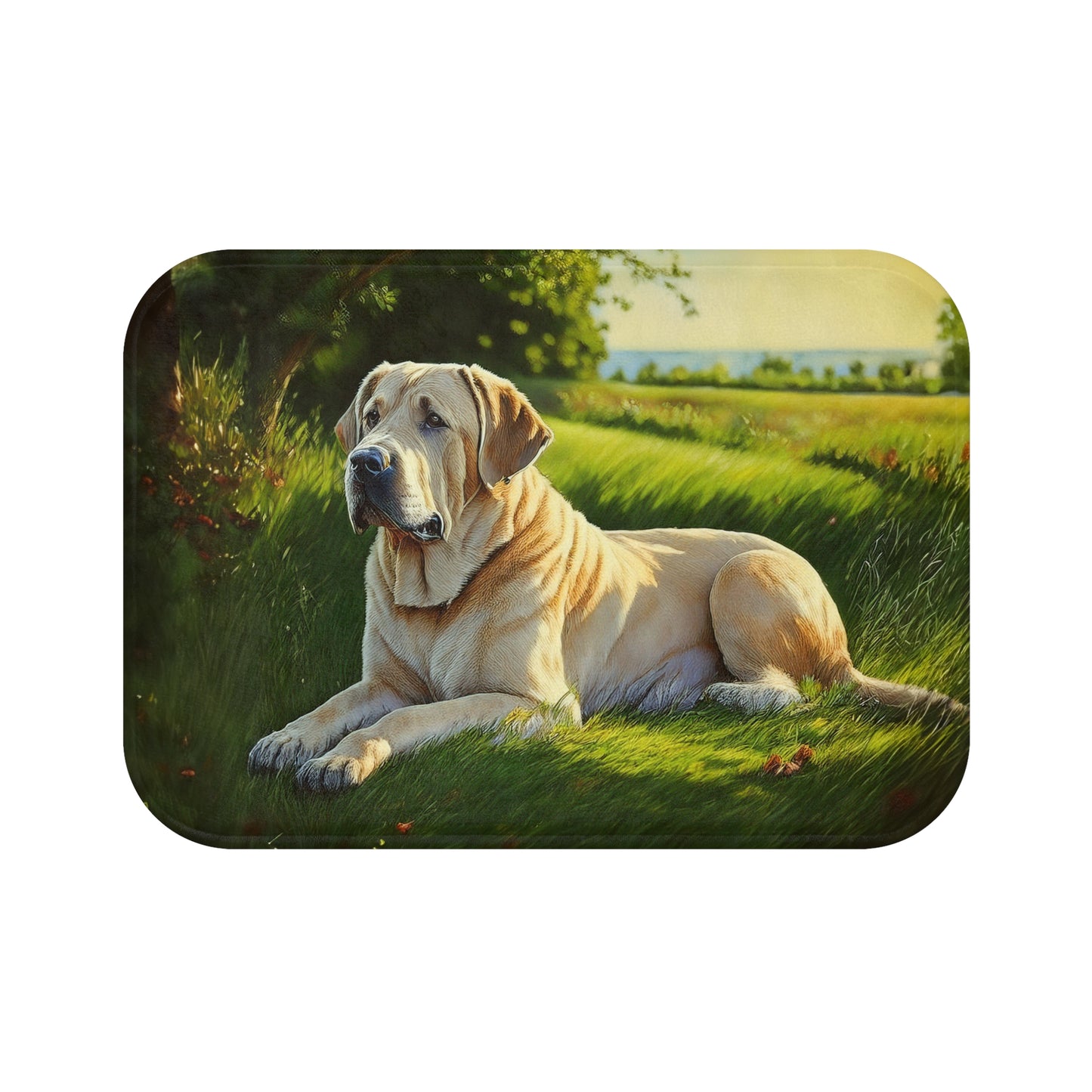 Broholmer - Danish Mastiff Bathroom Rug Mat