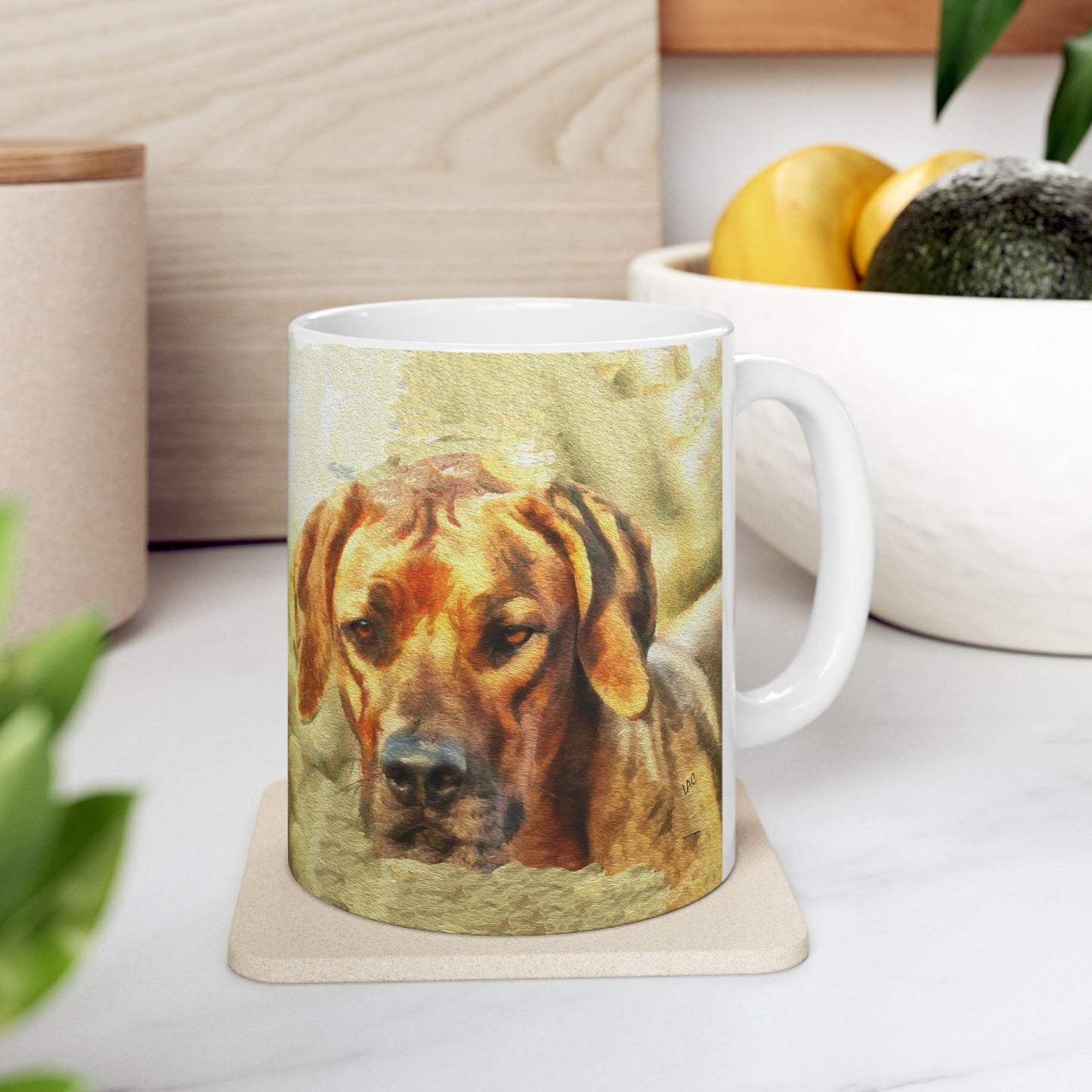 Rhodesian Ridgeback 'Zulu' Ceramic Mug 11oz