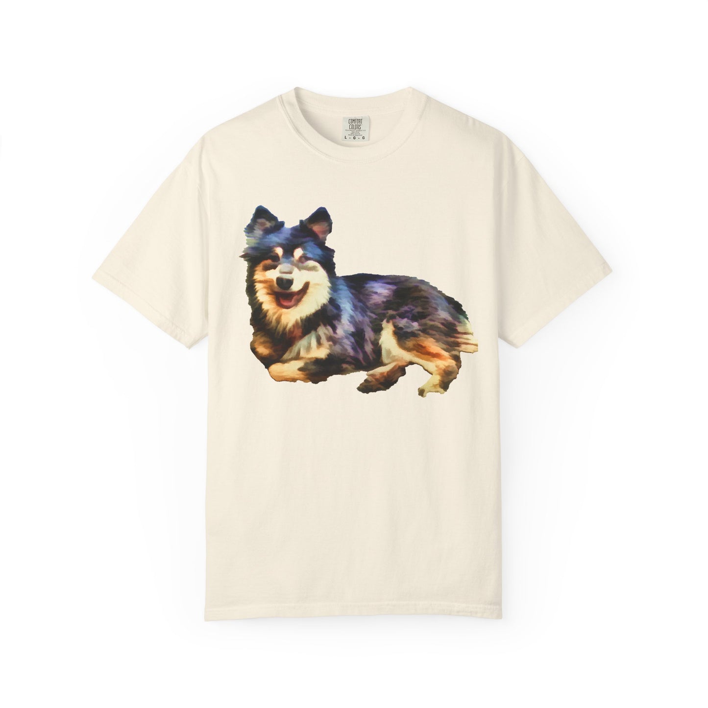 Finnish Lapphund Unisex Relaxed Fit Garment-Dyed T-shirt