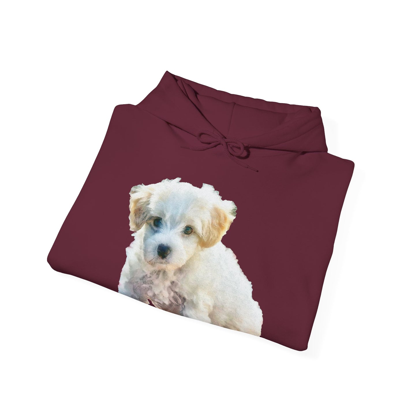 Bichon Frise Unisex 50/50 Hoodie