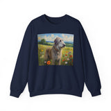 Irish Wolfhound Unisex 50/50 Crewneck Sweatshirt