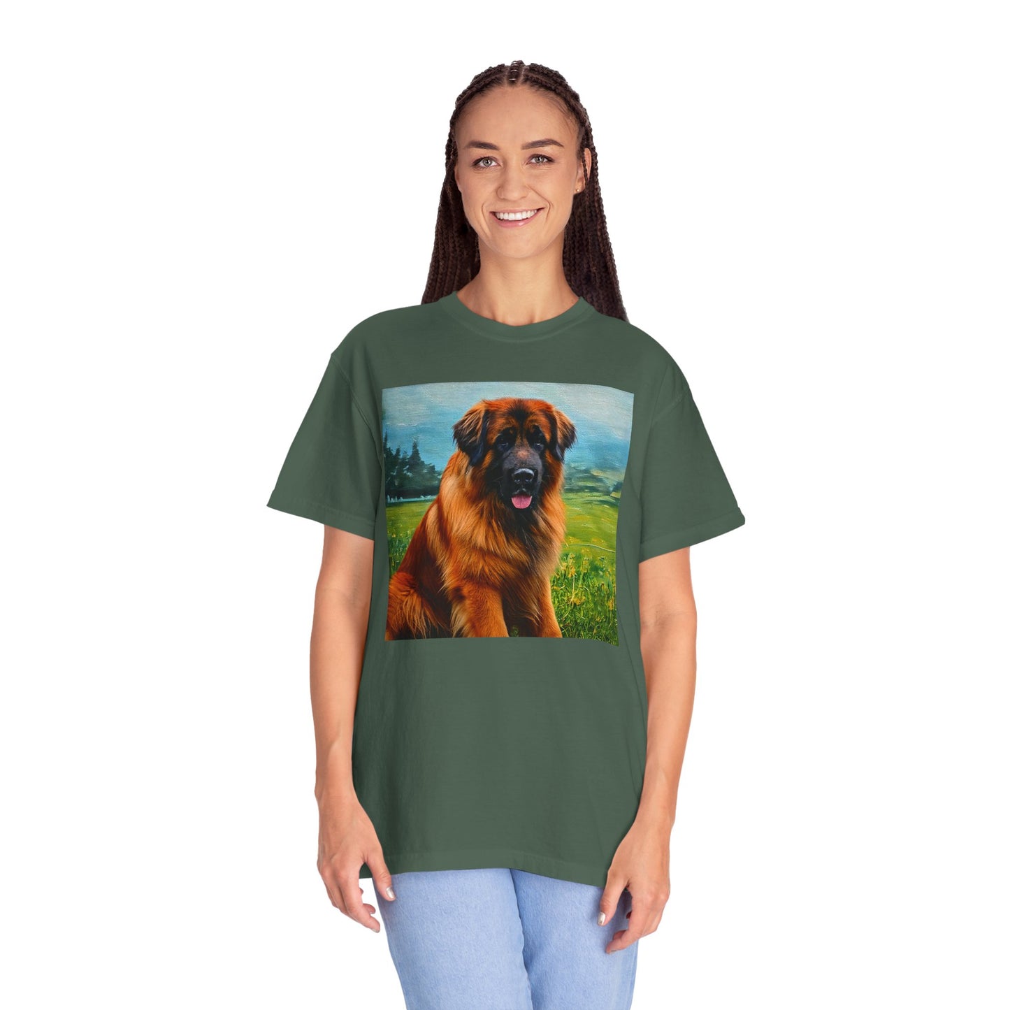 Leonberger Dog Lover - Unisex Garment-Dyed T-Shirt