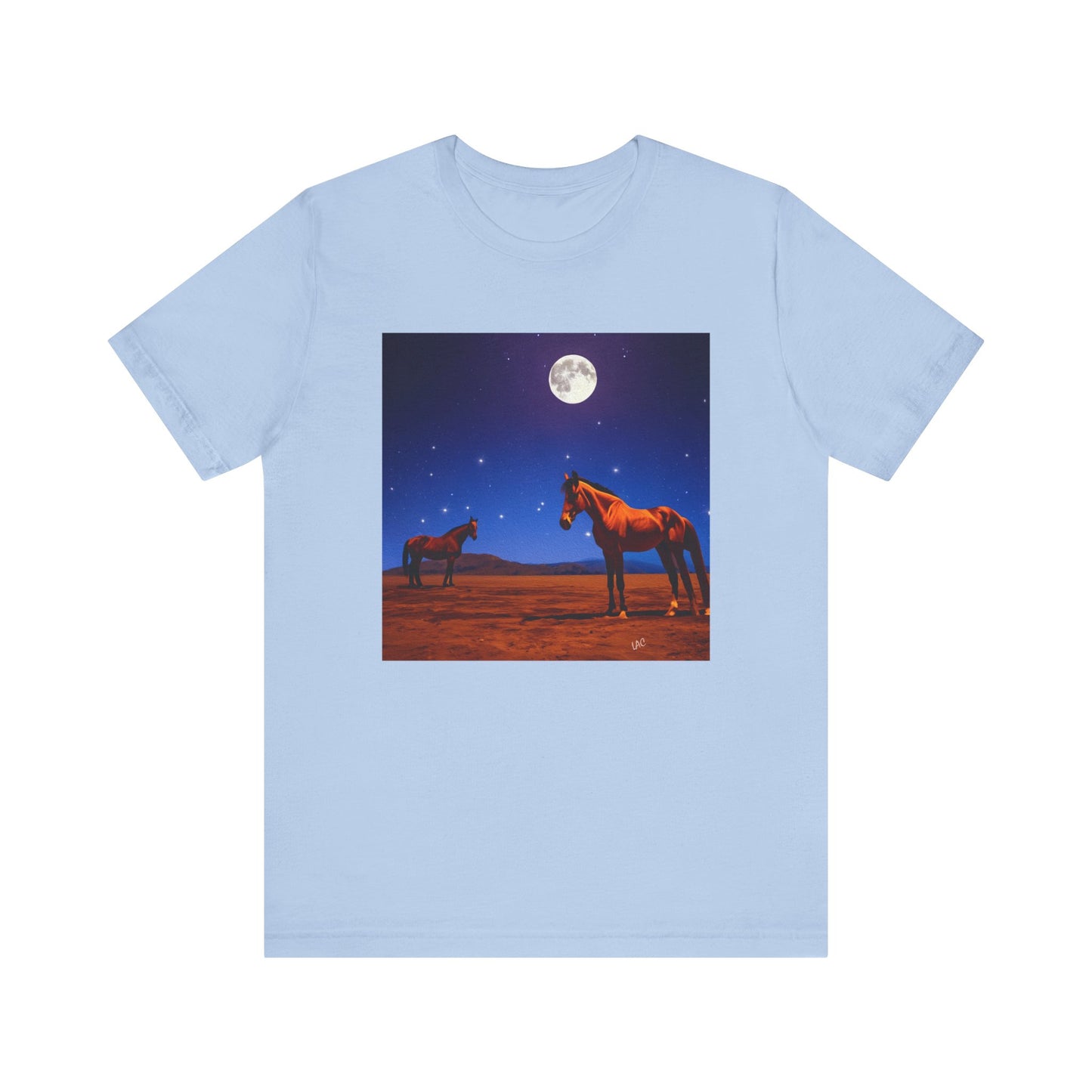 Moonlight Horses Unisex Jersey Short Sleeve Tee
