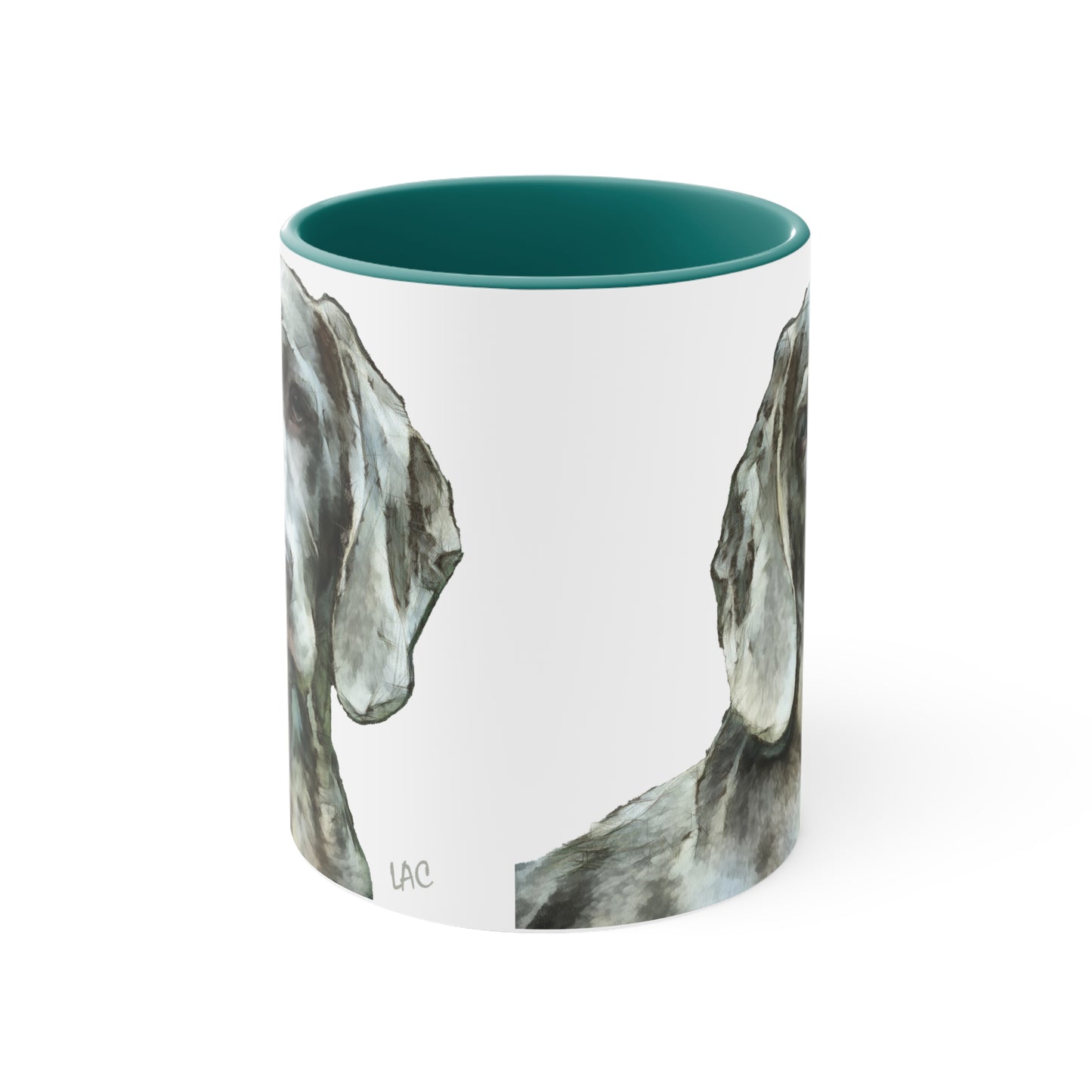 Weimaraner 'Greyson' Accent Coffee Mug, 11oz