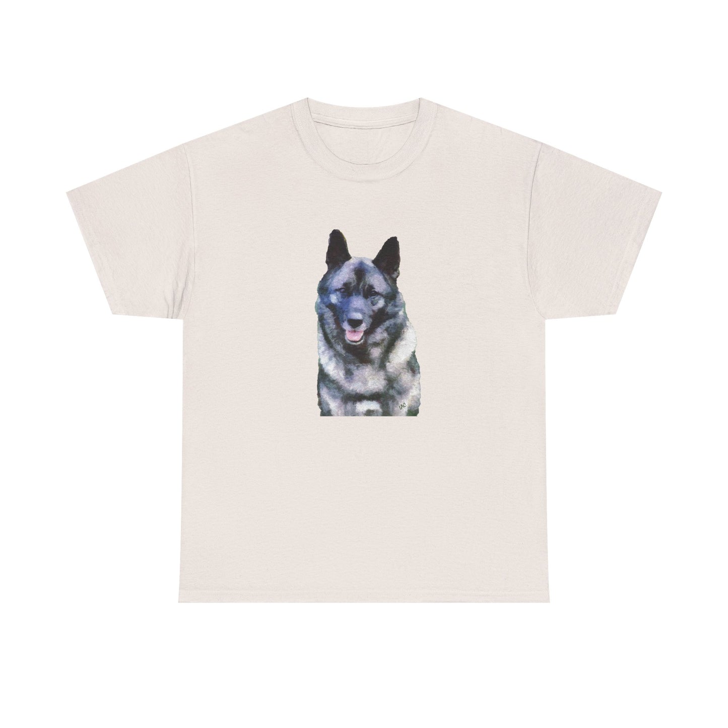 Norwegian Elkhound Unisex Heavy Cotton Tee by DoggyLips™