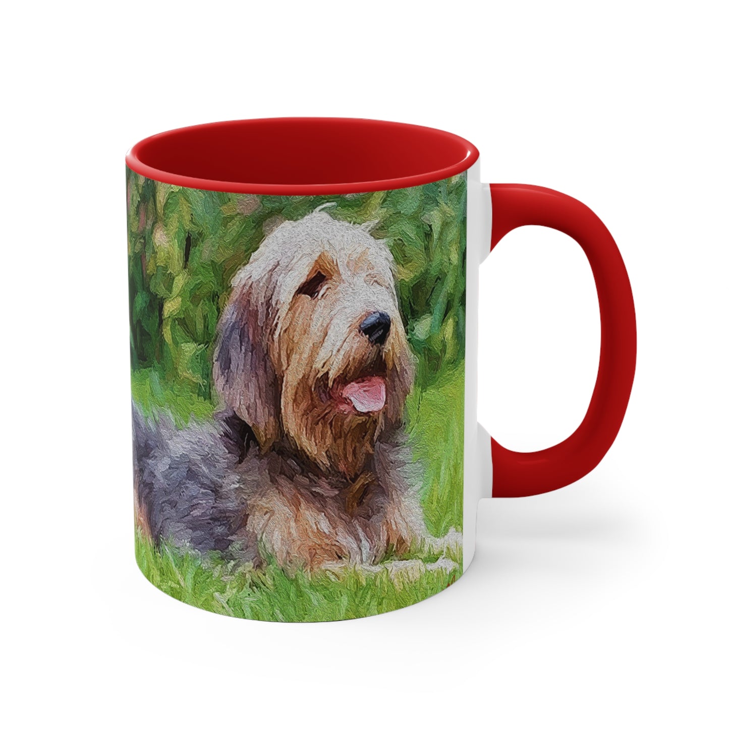 Otterhound Accent Coffee Mug, 11oz