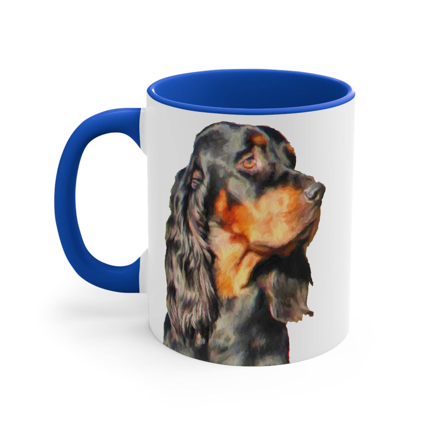 Gordon Setter Accent Coffee Mug, 11oz - Sip in Style!