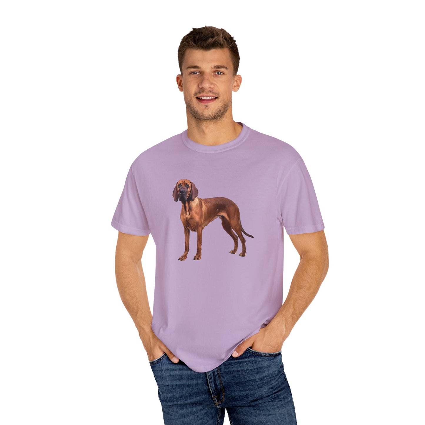 Bloodhound Unisex Relaxed Fit Garment-Dyed T-shirt