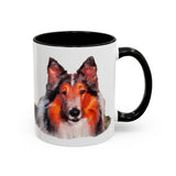 Rough Coated Collie - Accent Coffee Mug, 11oz