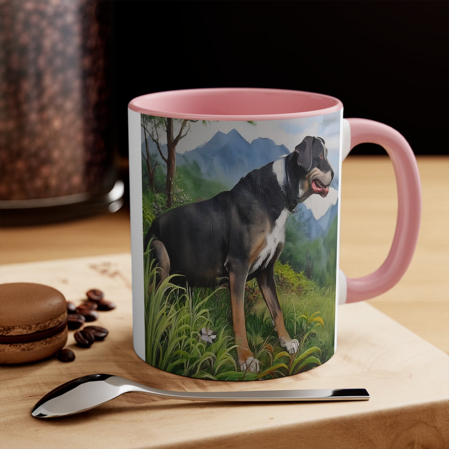 Mountain Cur 11oz Ceramic Accent Mug