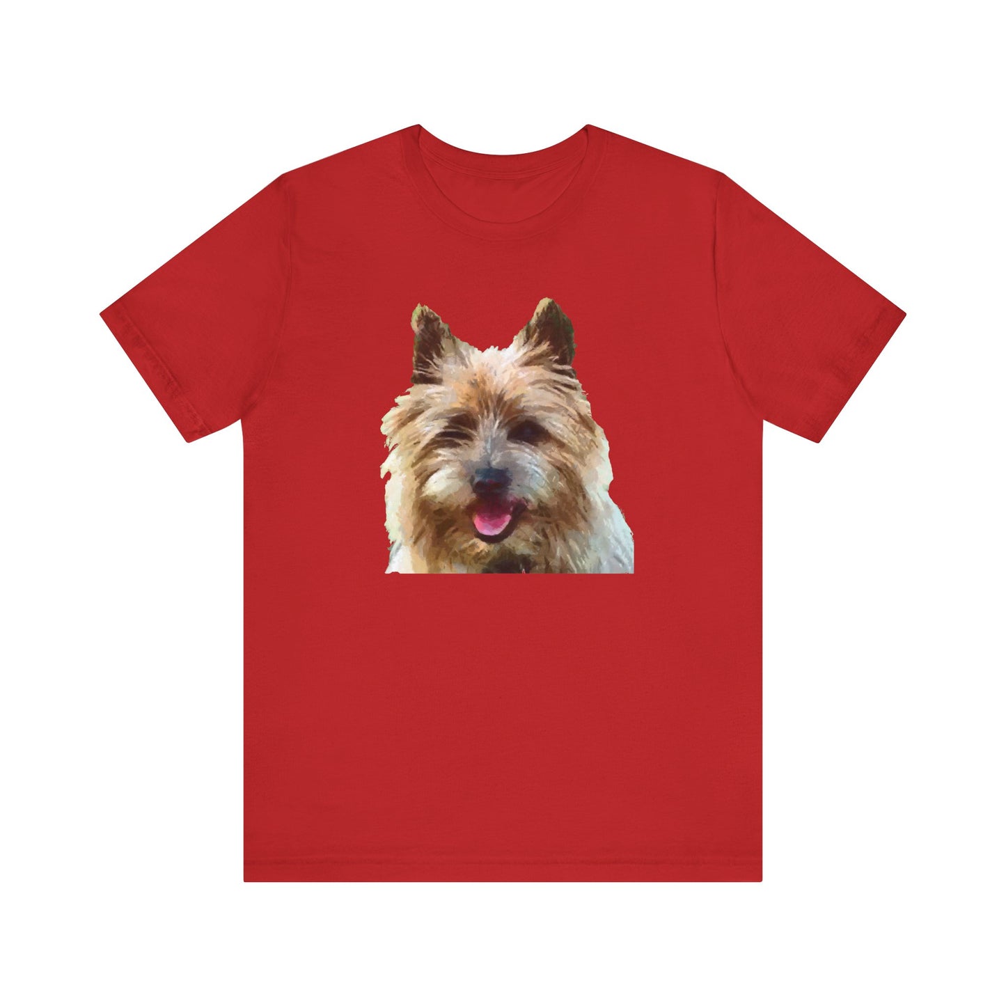Cairn Terrier Unisex Jersey Short Sleeve Tee - Small but Mighty Style