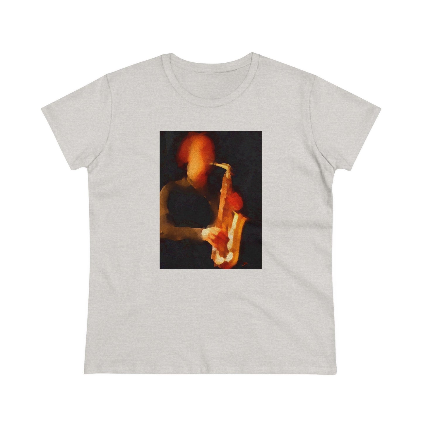 Saxophonist - Women's Midweight Cotton Tee