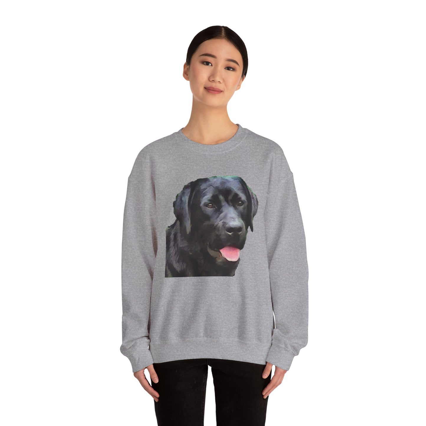 Labrador Retriever 'Rizzo' Crewneck Sweatshirt