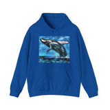 Humpback Whale Unisex 50/50 Hoodie
