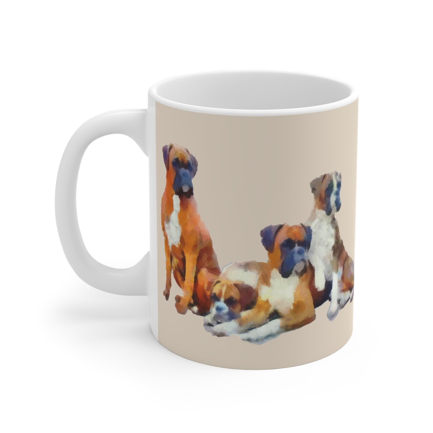 Boxer Quartet - 11oz Ceramic Mug