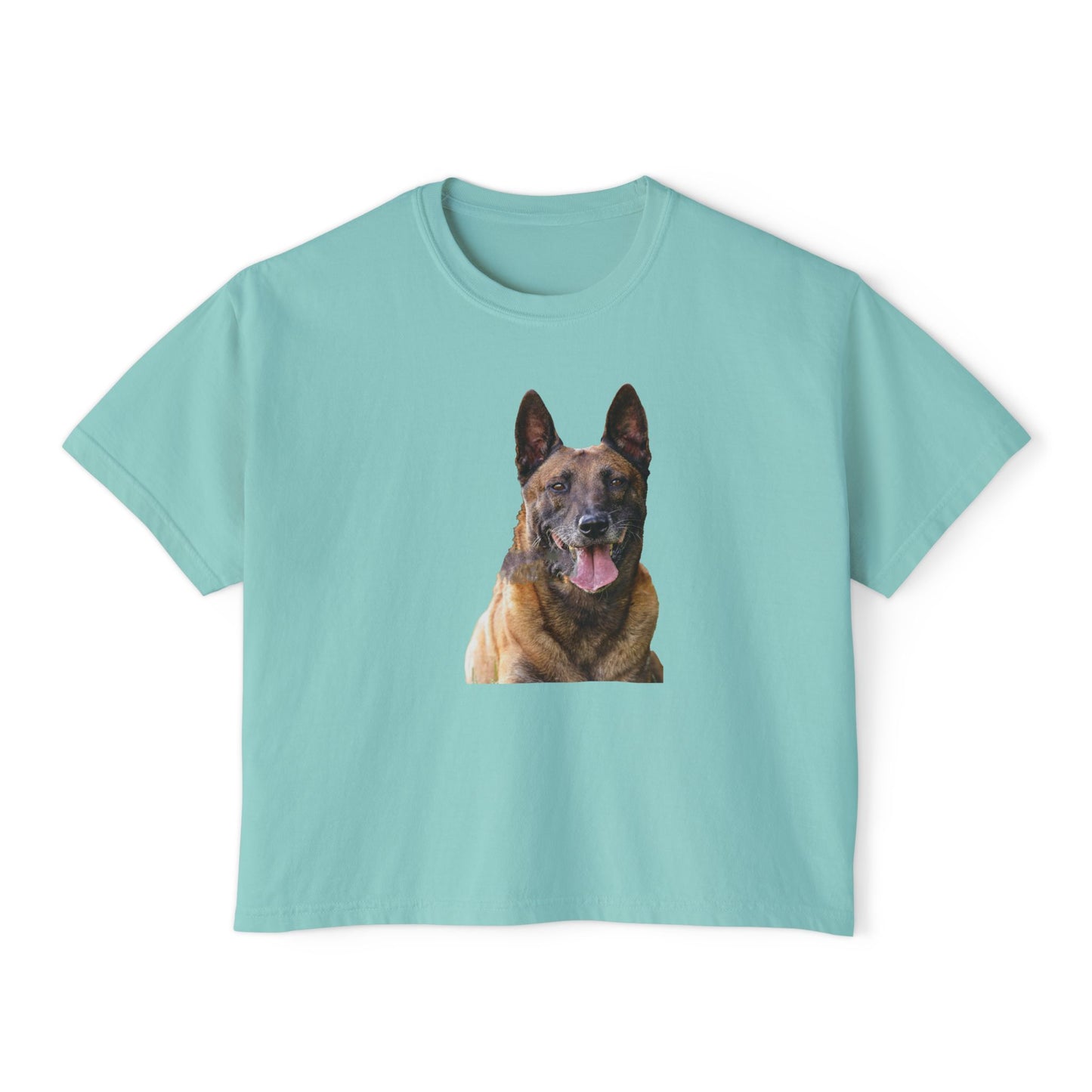 Belgian Malinois Women's Oversized Boxy Tee - Embrace Your Style